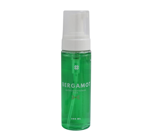 Піна антибактеріальна BERGAMOT Klever Beauty