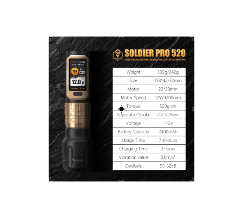 Машинка Ambition Soldier Pro 520