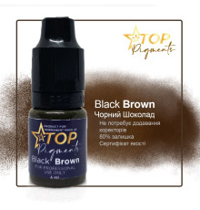 Пігмент для татуажу TOPpigments Black Brown