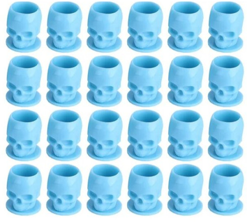 Ковпачки під фарбу Череп Blue
