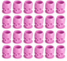 Ковпачки під фарбу Череп Pink